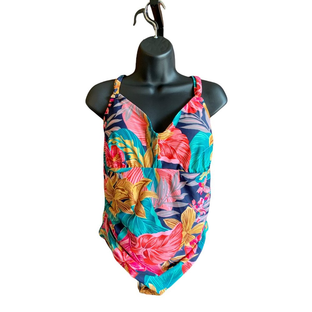Women's Plus Size One Piece Swimsuit 18W by Kona